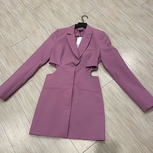 Zara Cut Out Blazer Dress